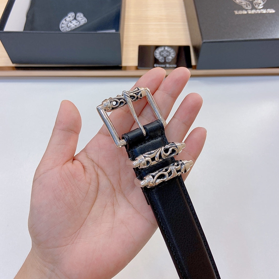 Chrome Heart Vine Pillar Belt