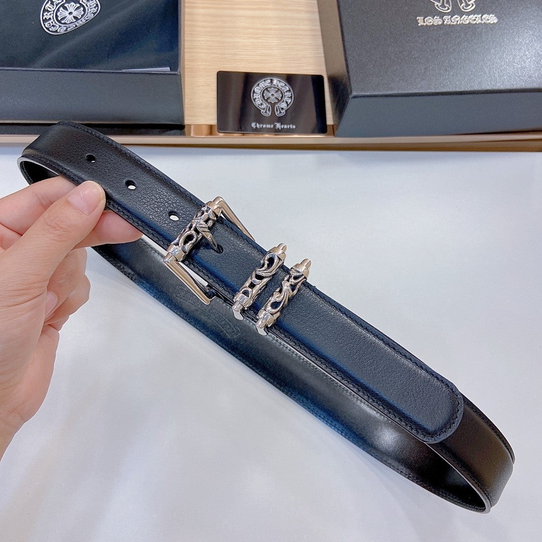 Chrome Heart Vine Pillar Belt