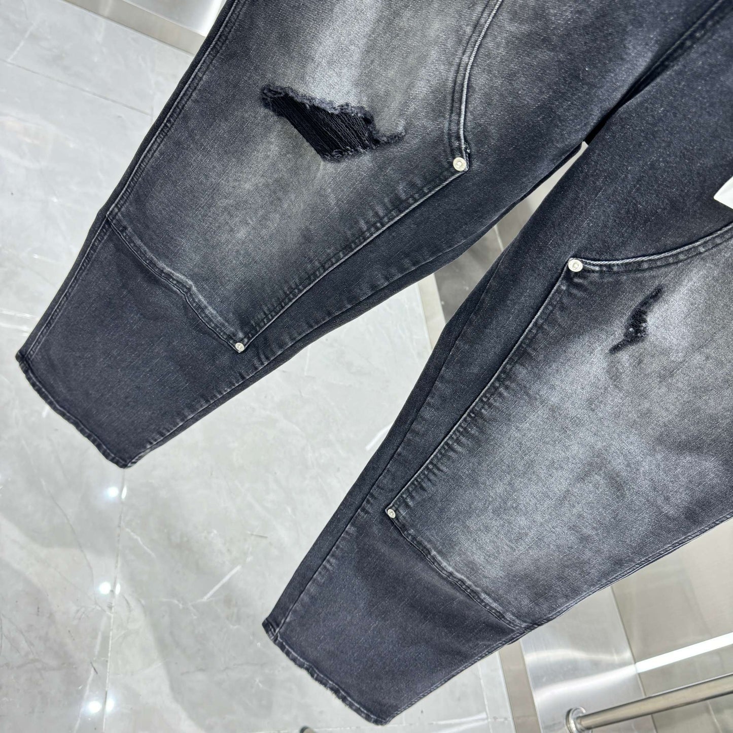 PURPLE BRAND Relaxed Carpenter Jeans 'Black'