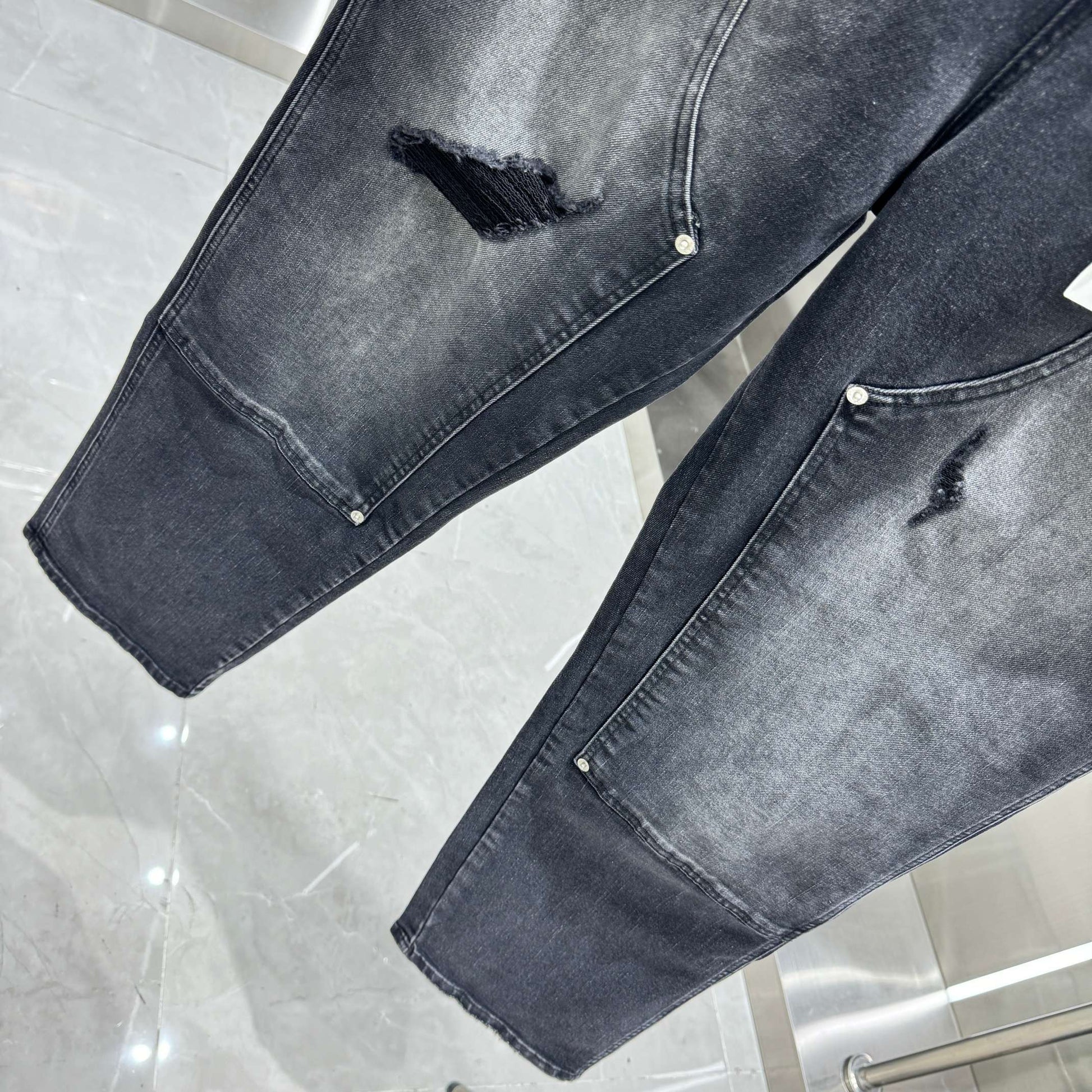 PURPLE BRAND Relaxed Carpenter Jeans 'Black'