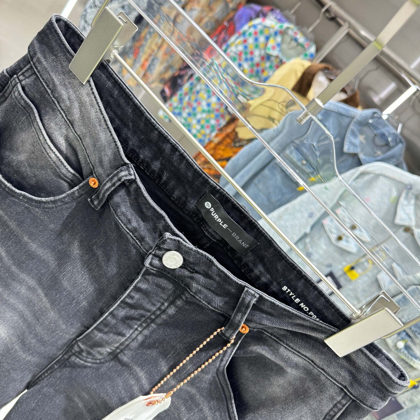 PURPLE BRAND Relaxed Carpenter Jeans 'Black'