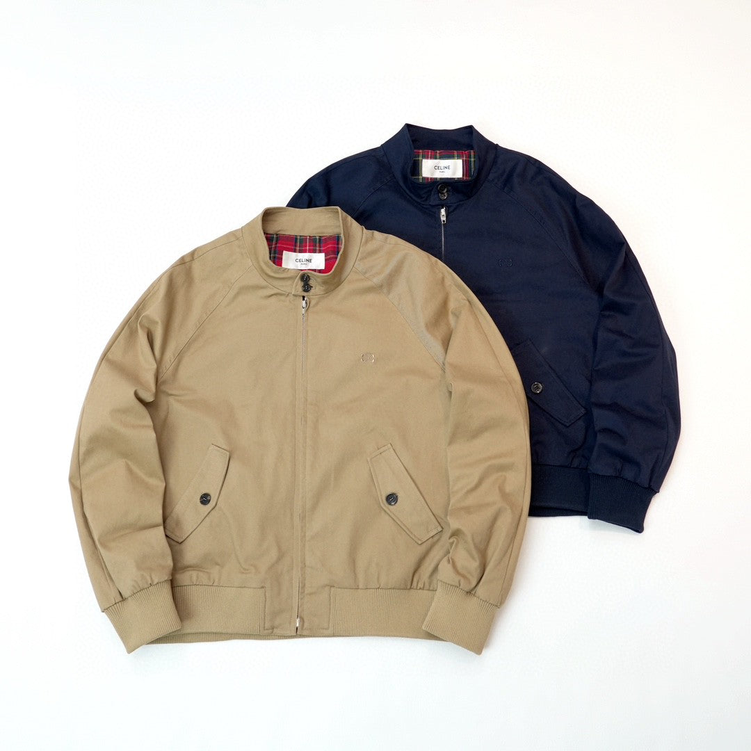 CELINE Triomphe Blouson Technical Cotton