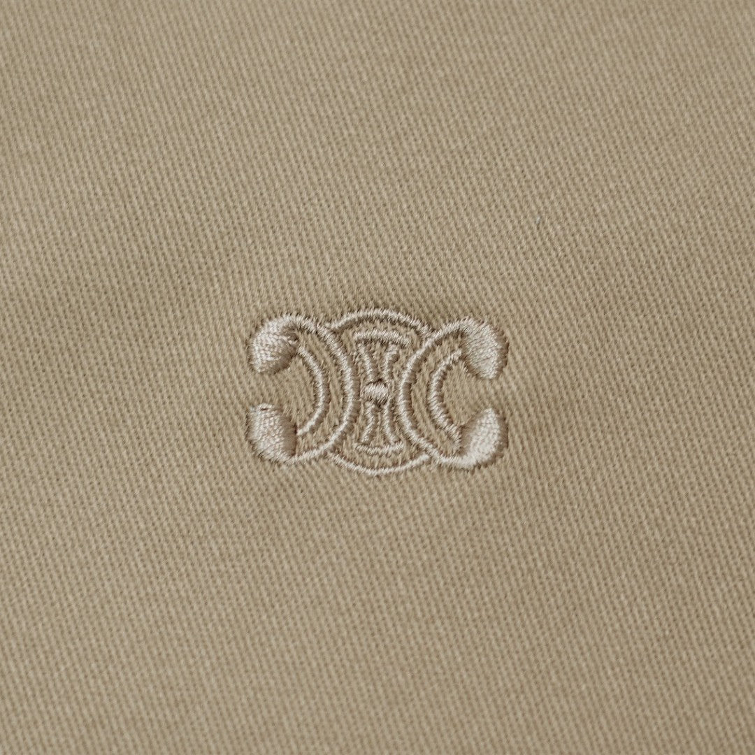 CELINE Triomphe Blouson Technical Cotton