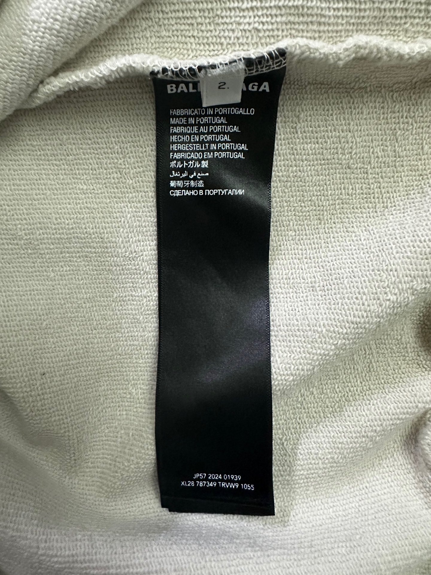 Balenciaga Airport Tag Hoodie Medium