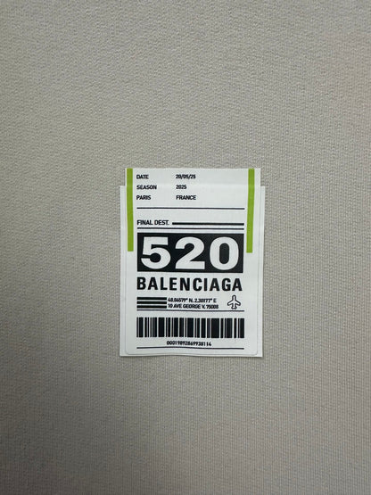 Balenciaga Airport Tag Hoodie Medium