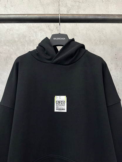 Balenciaga Airport Tag Hoodie Medium