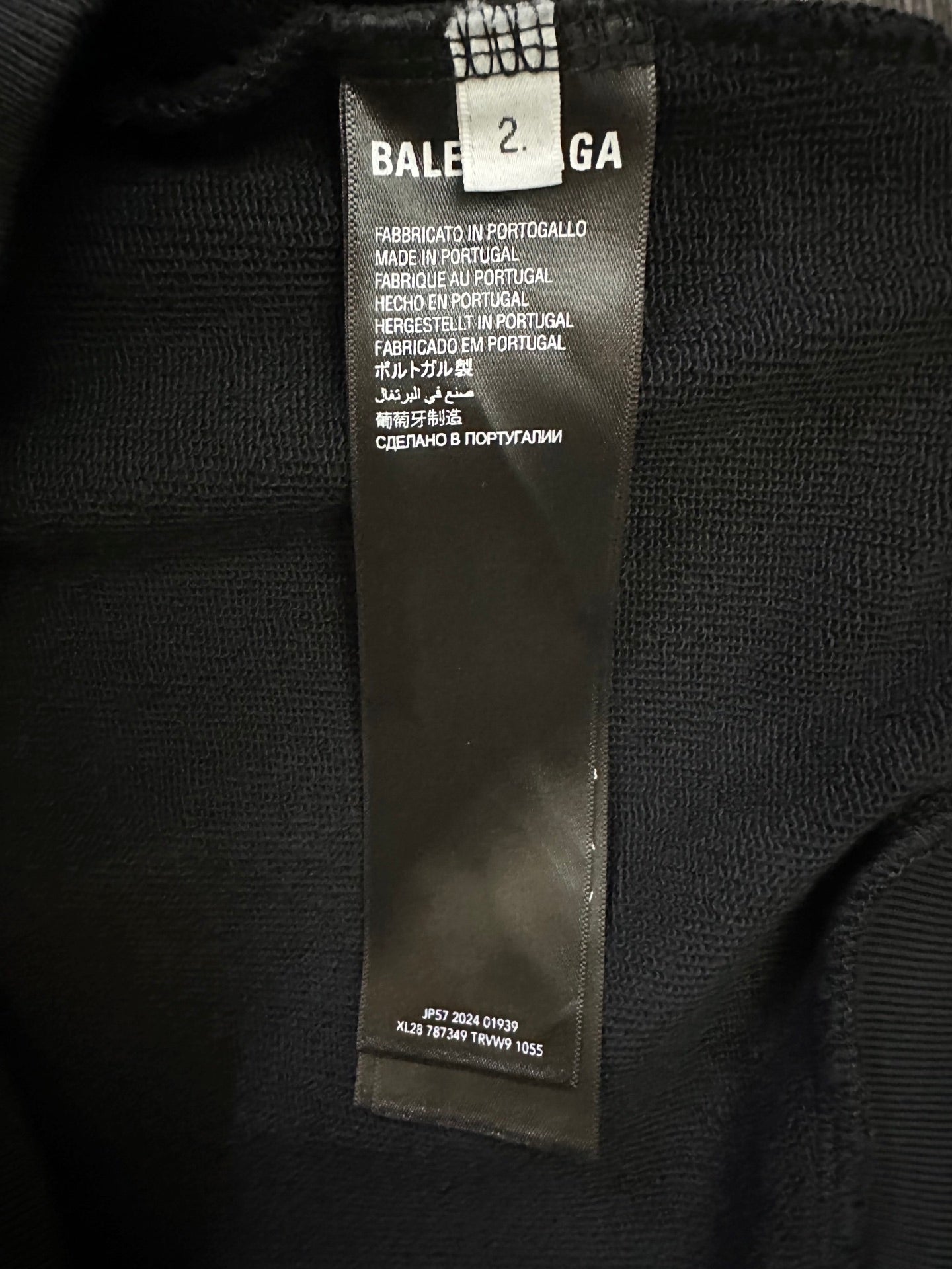 Balenciaga Airport Tag Hoodie Medium