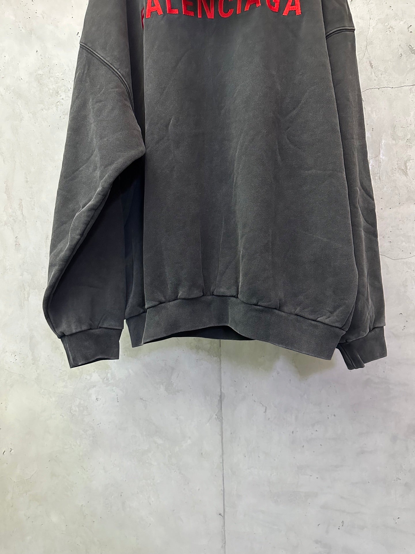 BALENCIAGA logo hoodie