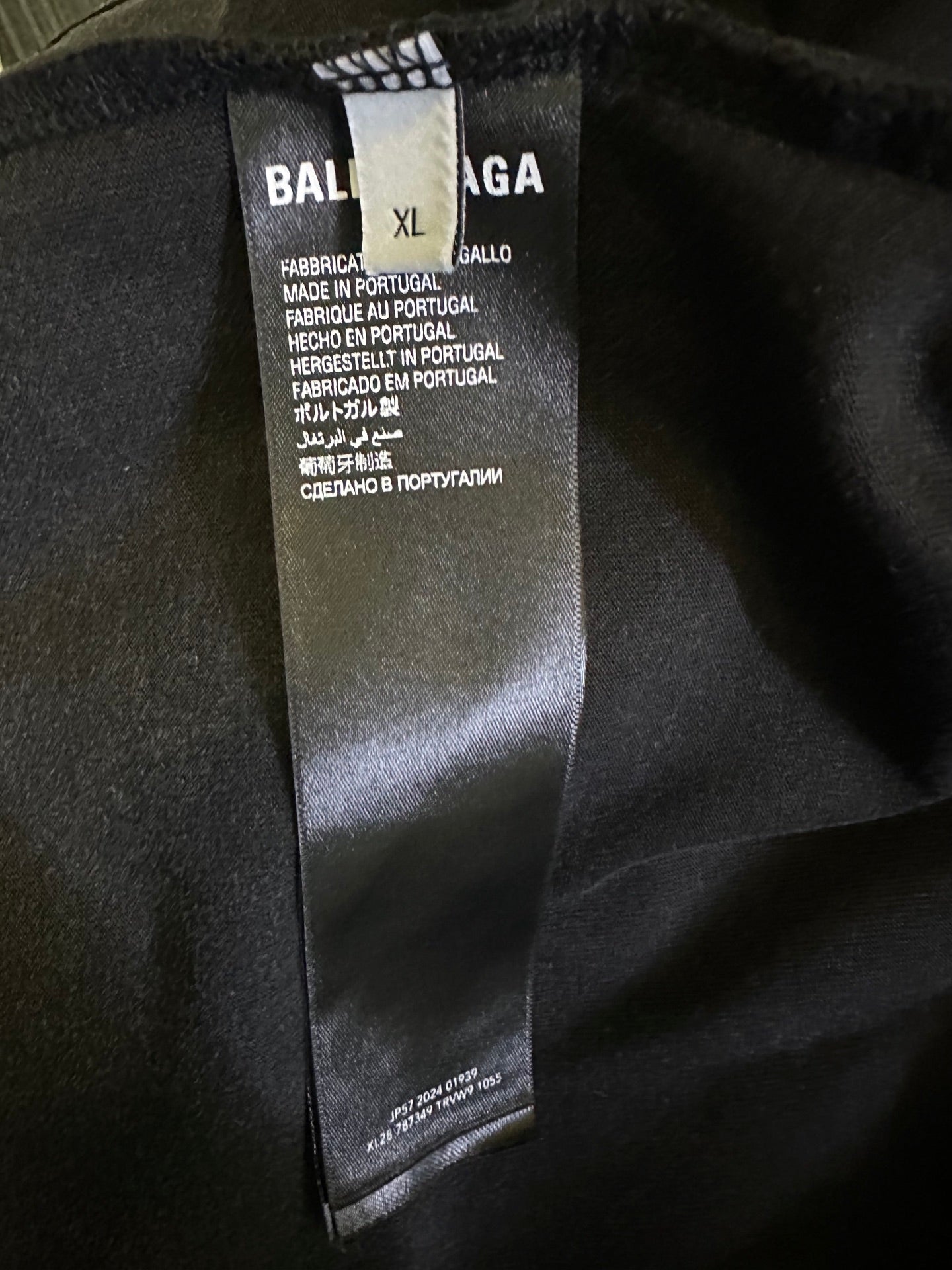 BALENCIAGA Men's Dirac Equation Oversized T-shirt
