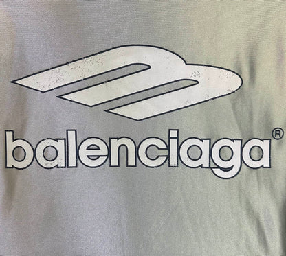 BALENCIAGA 3b Football silhouette V-neck T-shirt
