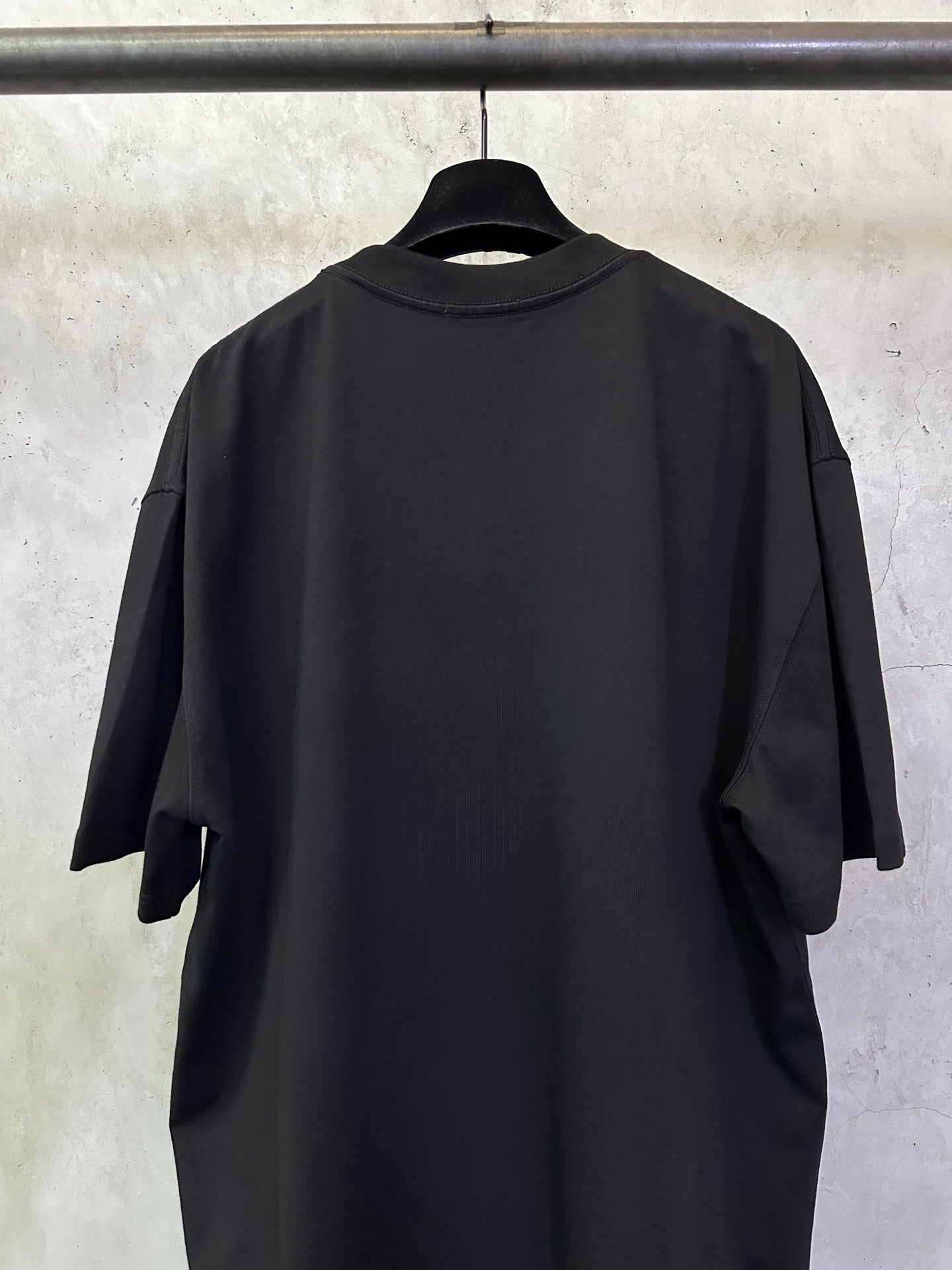Balenciaga Men's Balenciaga Logo Printing Round Neck Short Sleeve