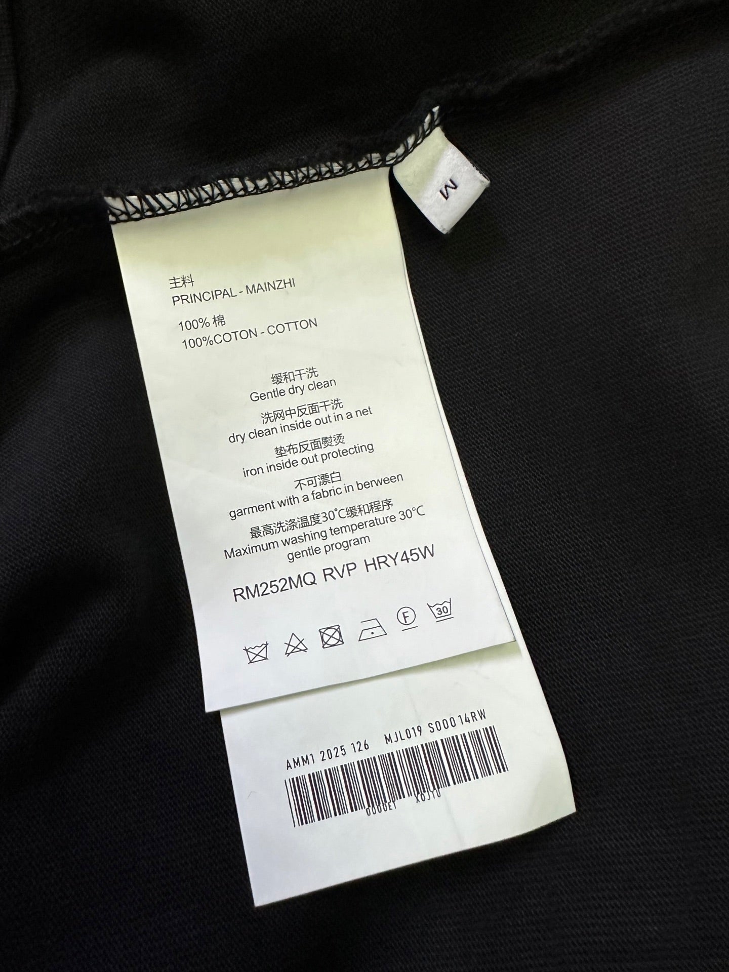 Balenciaga Men's Balenciaga Logo Printing Round Neck Short Sleeve