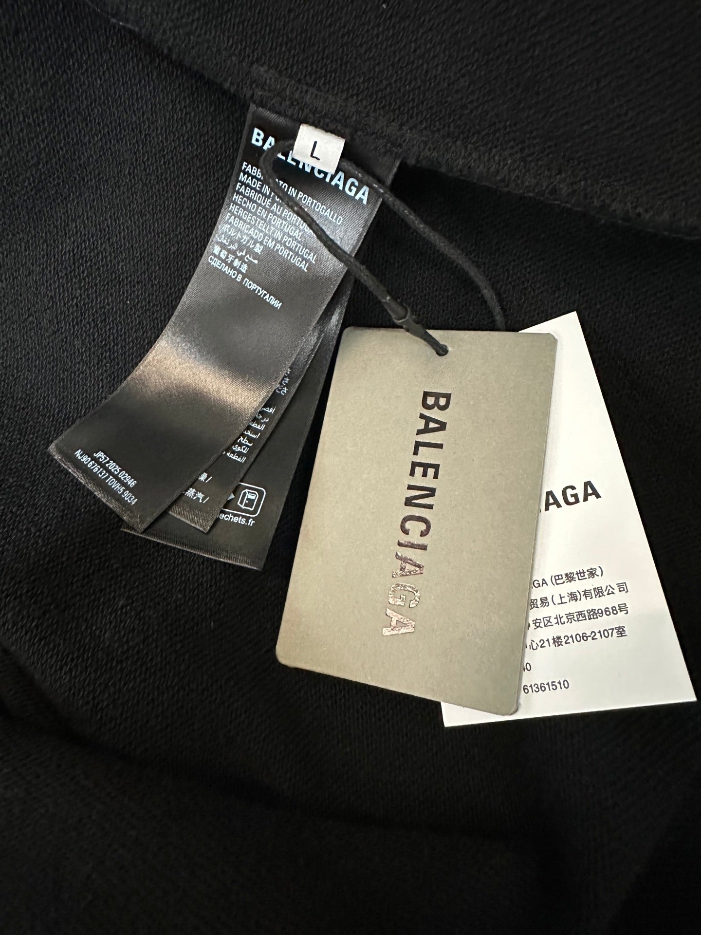 Balenciaga sacré cœur mid-length hoodie