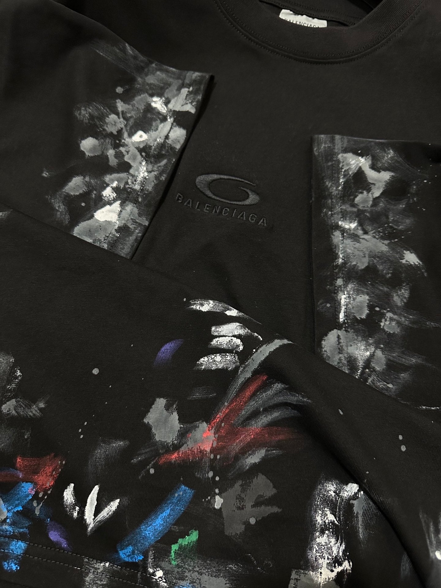 Balenciaga Men's Painter's Shirt Medium Fit T-shirt