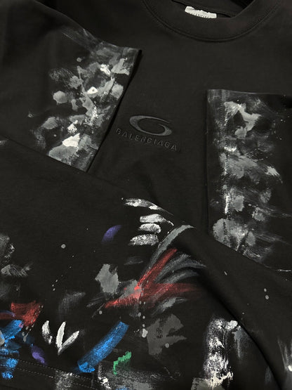 Balenciaga Men's Painter's Shirt Medium Fit T-shirt