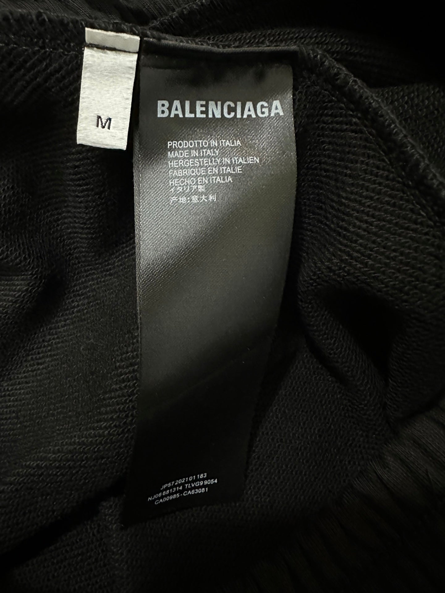 BALENCIAGA Men's Bodies Baggy Sweatpants in Black