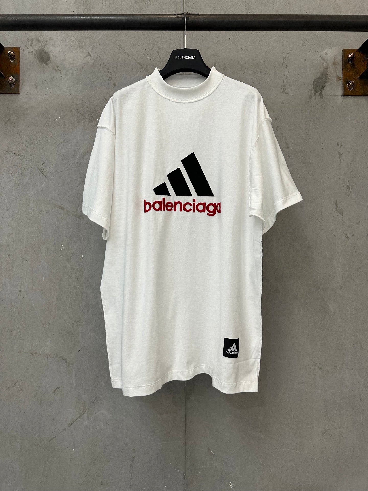 adidas BALENCIAGA T-Shirt Oversized "White"