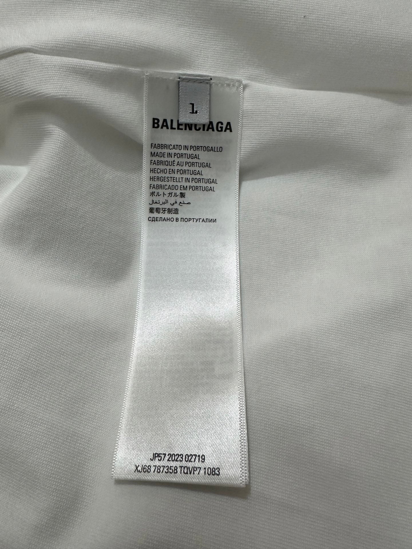 adidas BALENCIAGA T-Shirt Oversized "White"