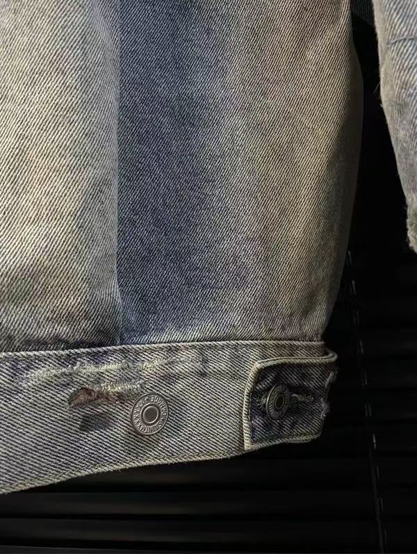 SAINT Mxxxxxx BJ_DENIM JACKET/DAMAGE