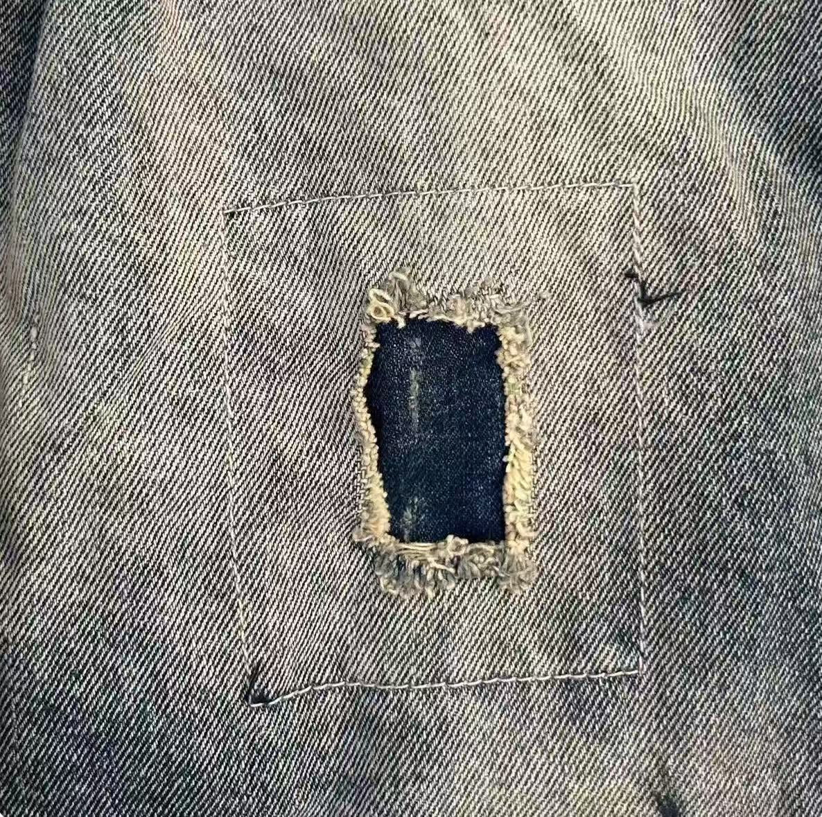 SAINT Mxxxxxx BJ_DENIM JACKET/DAMAGE