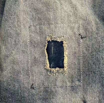 SAINT Mxxxxxx BJ_DENIM JACKET/DAMAGE