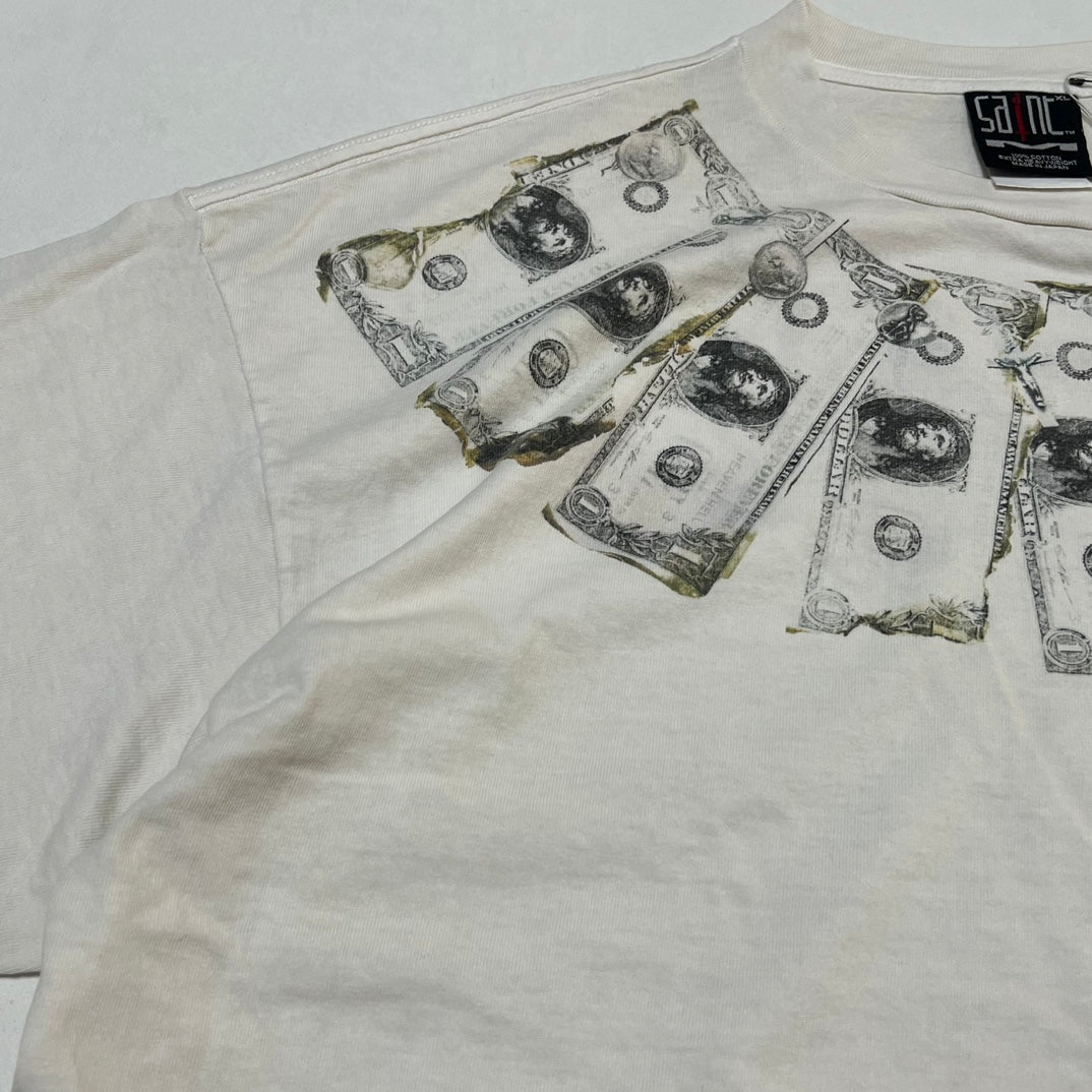 SAINT Mxxxxxx / MONEY / WHITE / Tシャツ