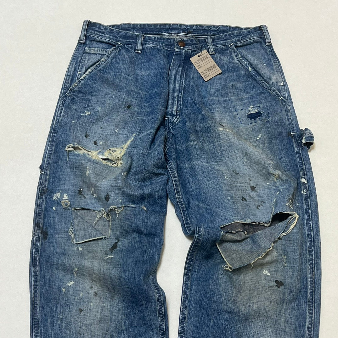 SAINT Mxxxxxx 24SS Painter Denim Pants "Blue"