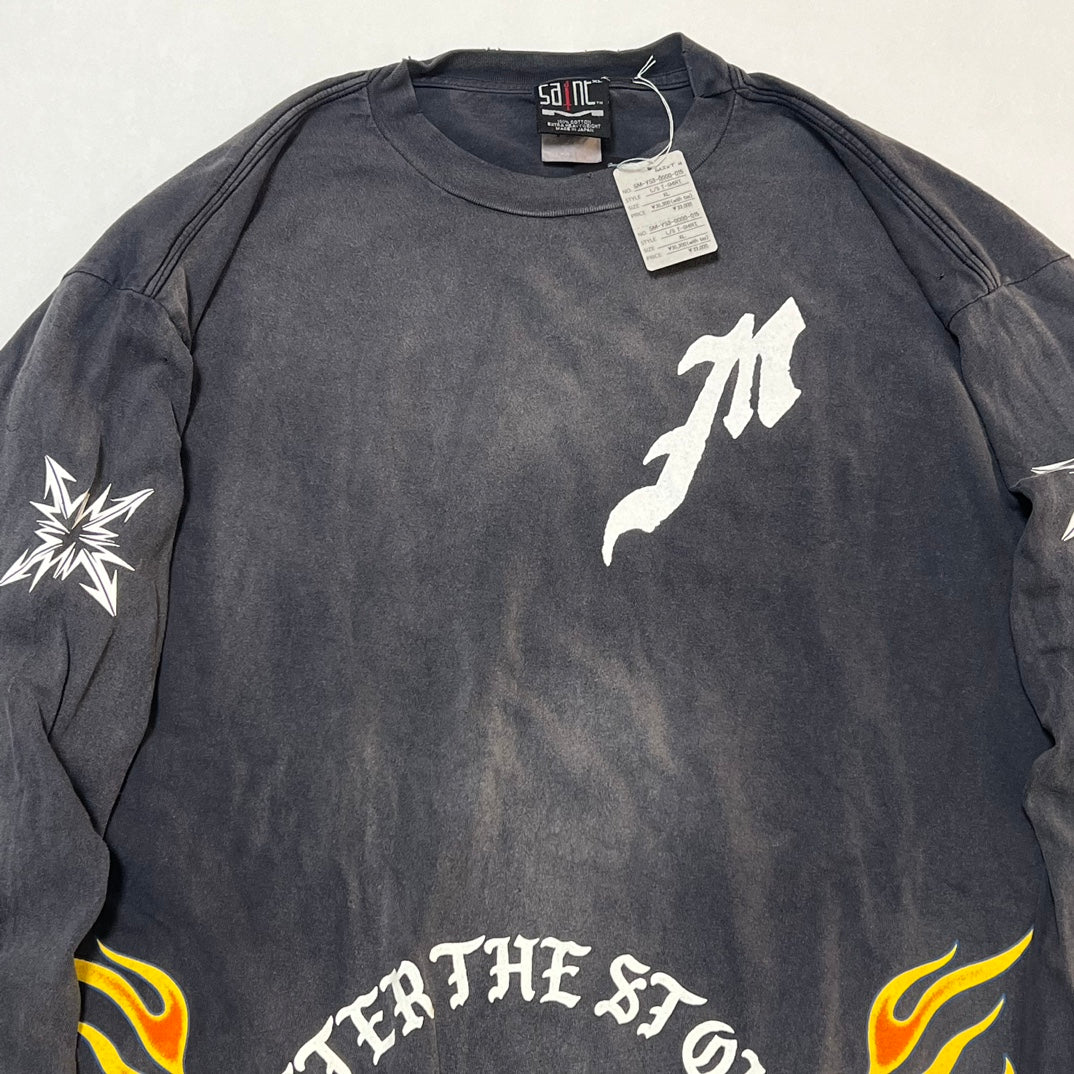 SAINT Mxxxxxx LS TEE/M/BLACK