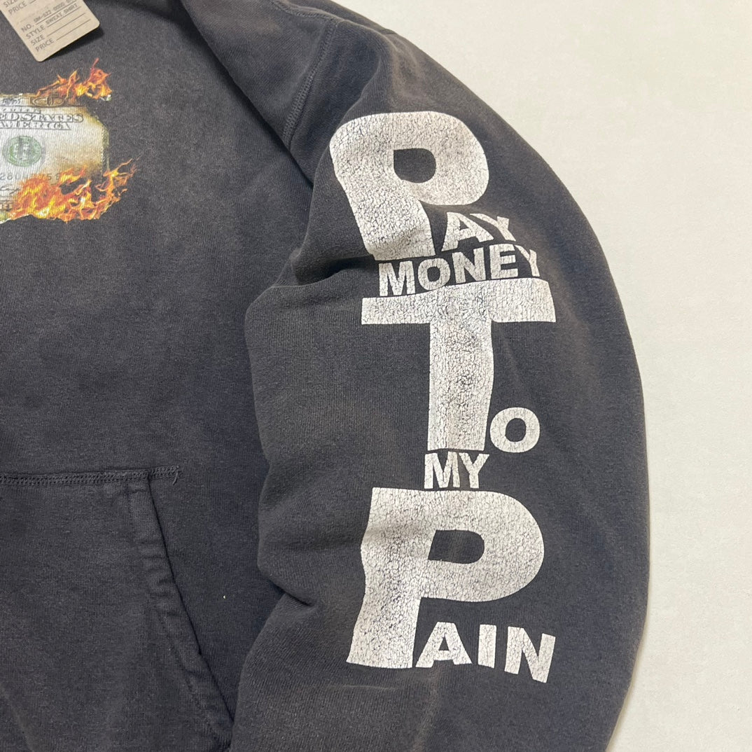 SAINT Mxxxxxx PTP_HOODIE/BRND MONEY/BLACK