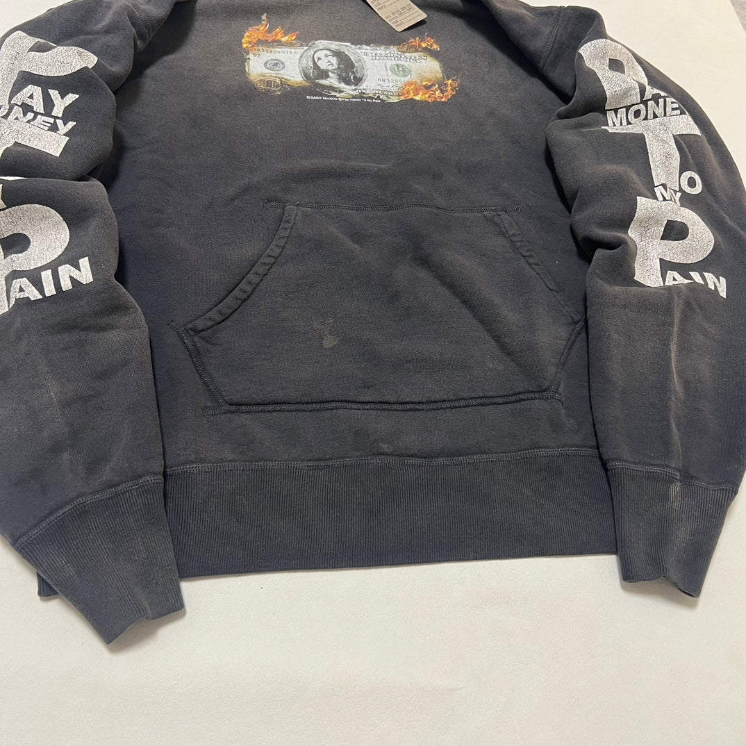 SAINT Mxxxxxx PTP_HOODIE/BRND MONEY/BLACK