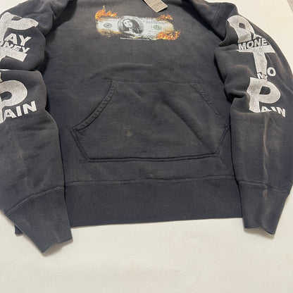SAINT Mxxxxxx PTP_HOODIE/BRND MONEY/BLACK