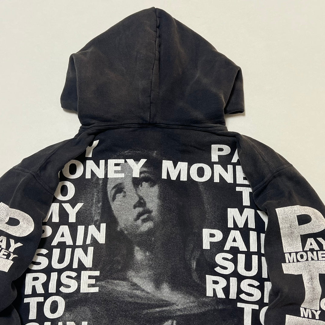 SAINT Mxxxxxx PTP_HOODIE/BRND MONEY/BLACK