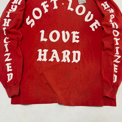 SAINT Mxxxxxx 24SS LS Tee / Soft Love "Red"