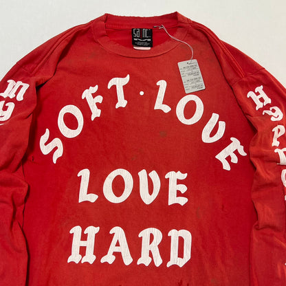 SAINT Mxxxxxx 24SS LS Tee / Soft Love "Red"