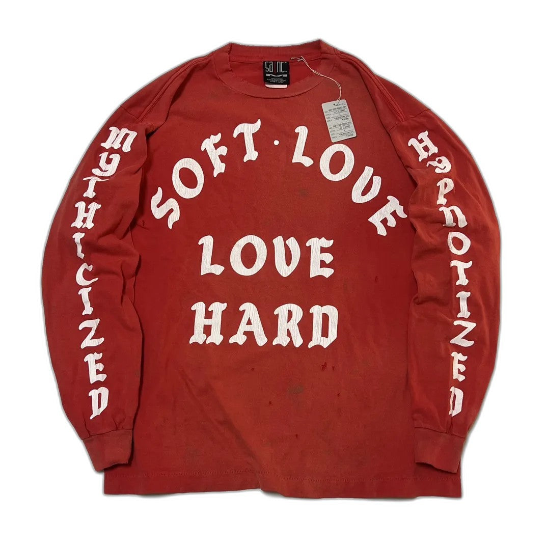 SAINT Mxxxxxx 24SS LS Tee / Soft Love "Red"
