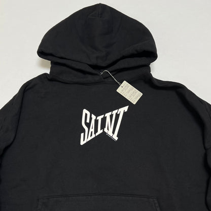 SAINT Mxxxxxx HOODIE RIBON SAINT BLACK