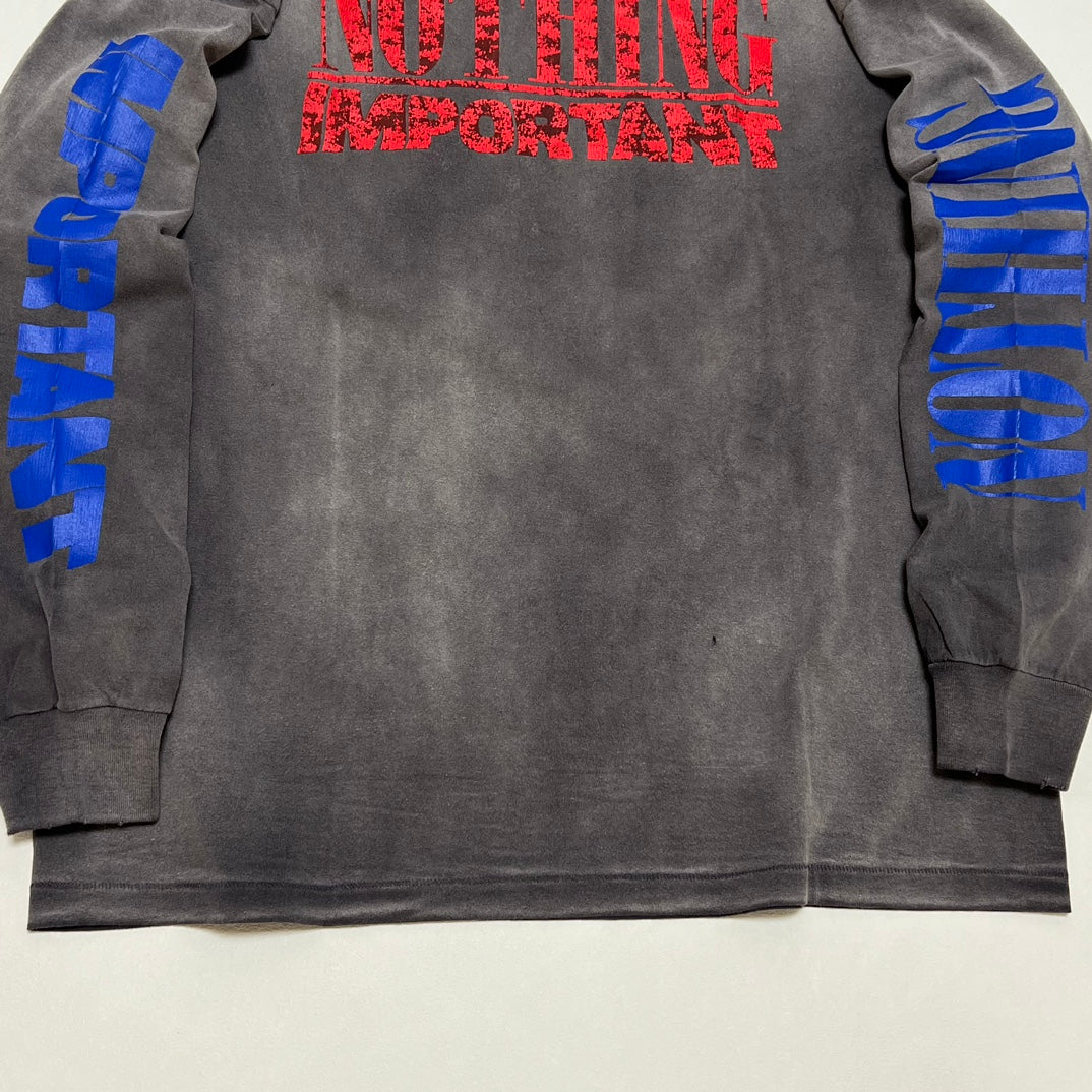 SAINT Mxxxxxx X Kosuke Kawamura LS TEE NOTHING IMP