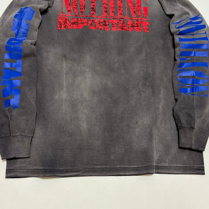 SAINT Mxxxxxx X Kosuke Kawamura LS TEE NOTHING IMP