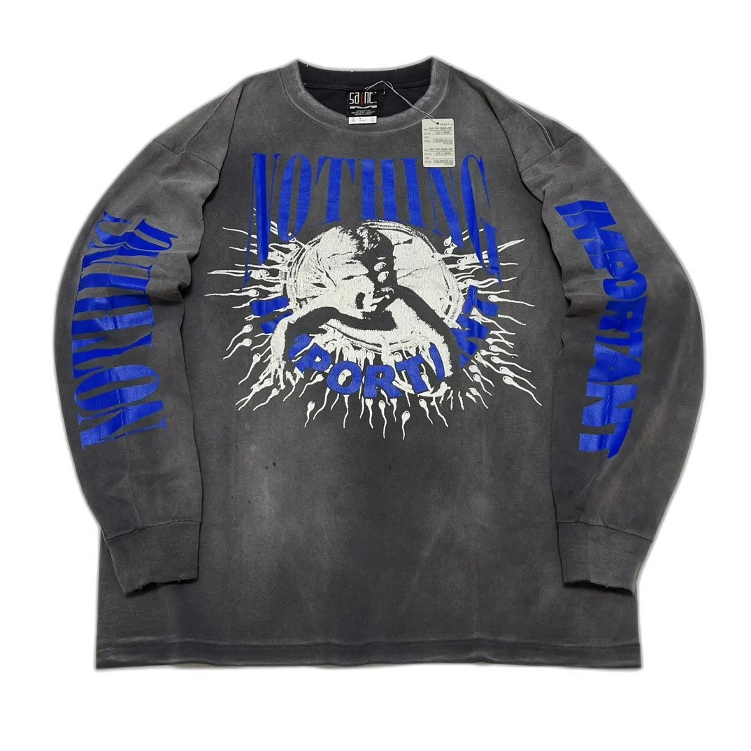 SAINT Mxxxxxx X Kosuke Kawamura LS TEE NOTHING IMP