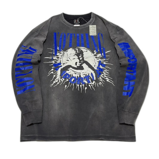 SAINT Mxxxxxx X Kosuke Kawamura LS TEE NOTHING IMP