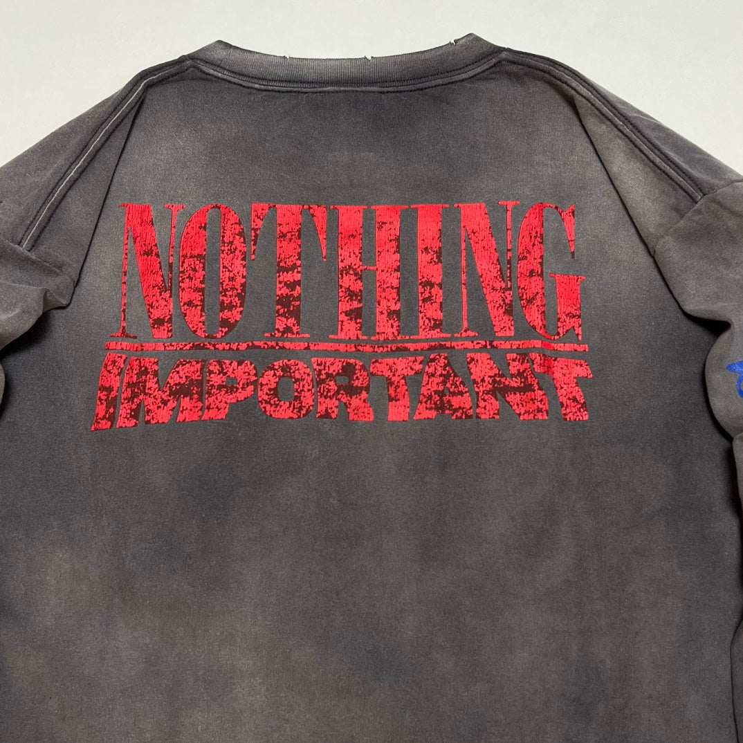 SAINT Mxxxxxx X Kosuke Kawamura LS TEE NOTHING IMP
