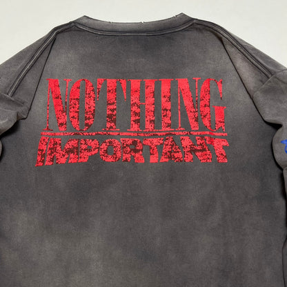 SAINT Mxxxxxx X Kosuke Kawamura LS TEE NOTHING IMP