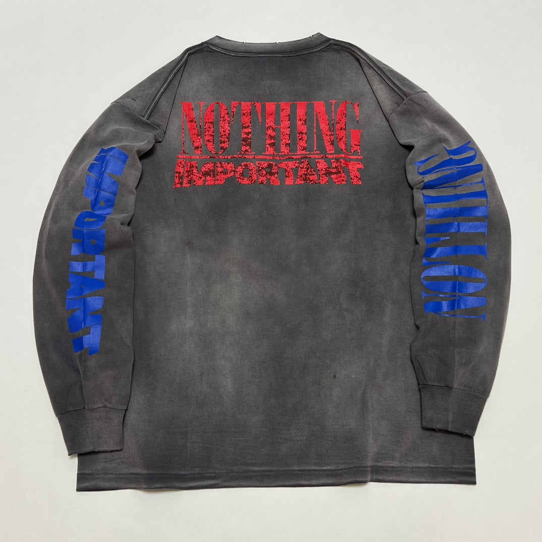 SAINT Mxxxxxx X Kosuke Kawamura LS TEE NOTHING IMP