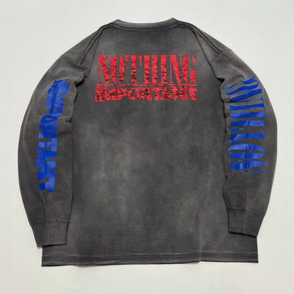 SAINT Mxxxxxx X Kosuke Kawamura LS TEE NOTHING IMP