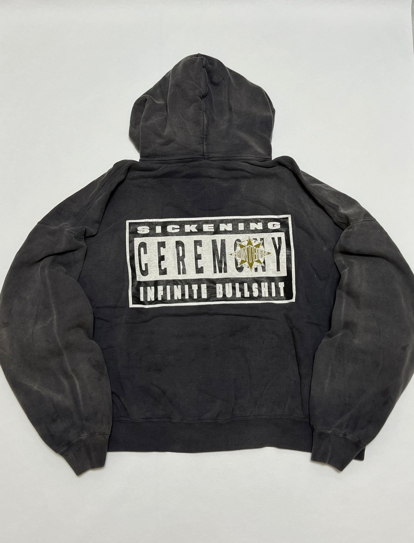 SAINT Mxxxxxx 24FW x Denim Tears DT_Hoodie "Black"