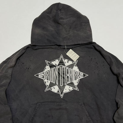 SAINT Mxxxxxx 24FW x Denim Tears DT_Hoodie "Black"