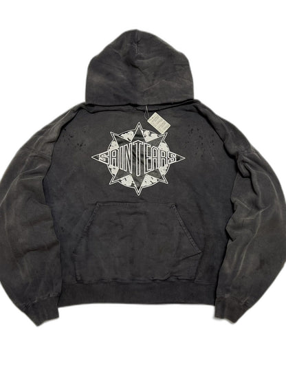 SAINT Mxxxxxx 24FW x Denim Tears DT_Hoodie "Black"