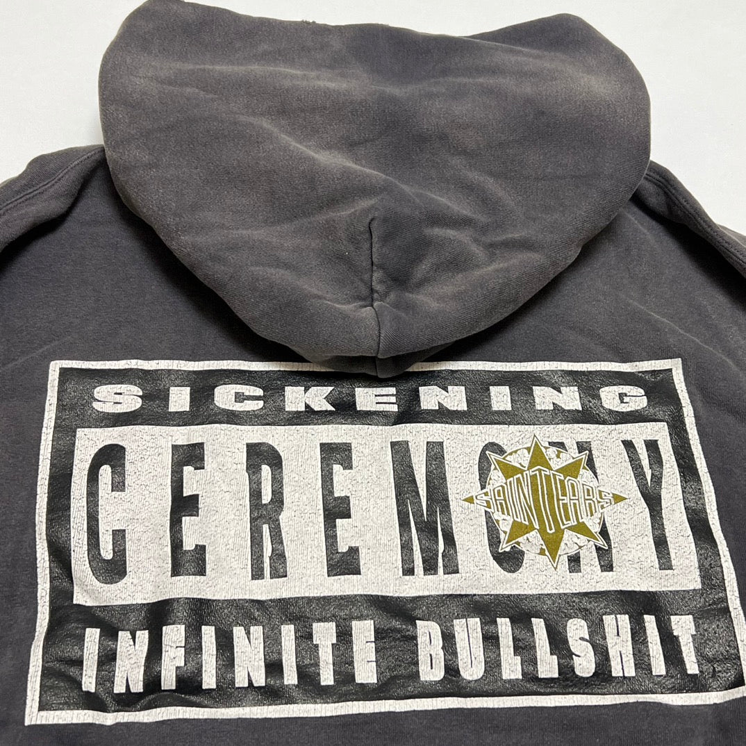 SAINT Mxxxxxx 24FW x Denim Tears DT_Hoodie "Black"