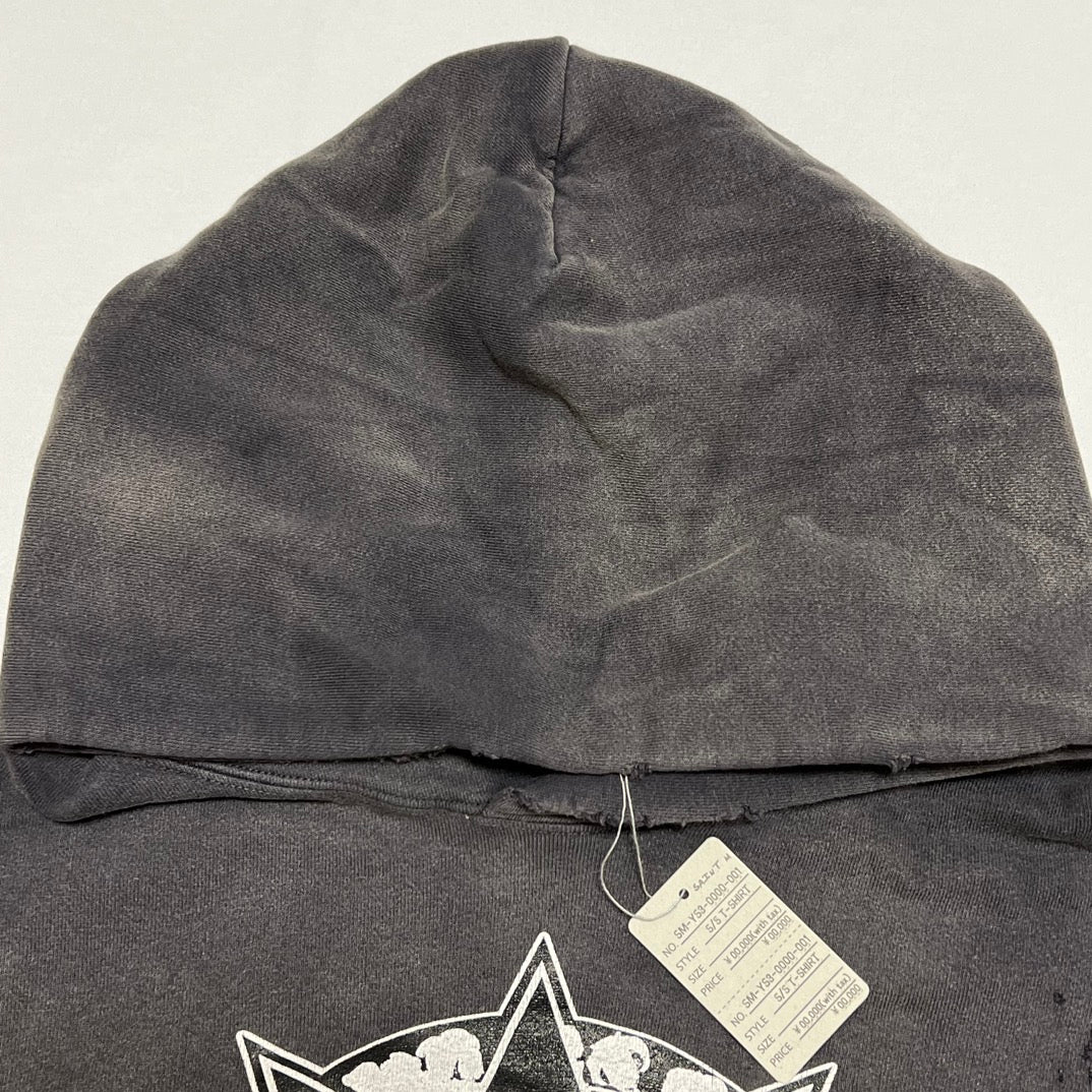 SAINT Mxxxxxx 24FW x Denim Tears DT_Hoodie "Black"