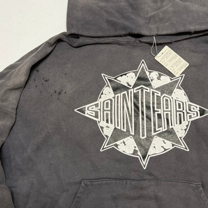 SAINT Mxxxxxx 24FW x Denim Tears DT_Hoodie "Black"